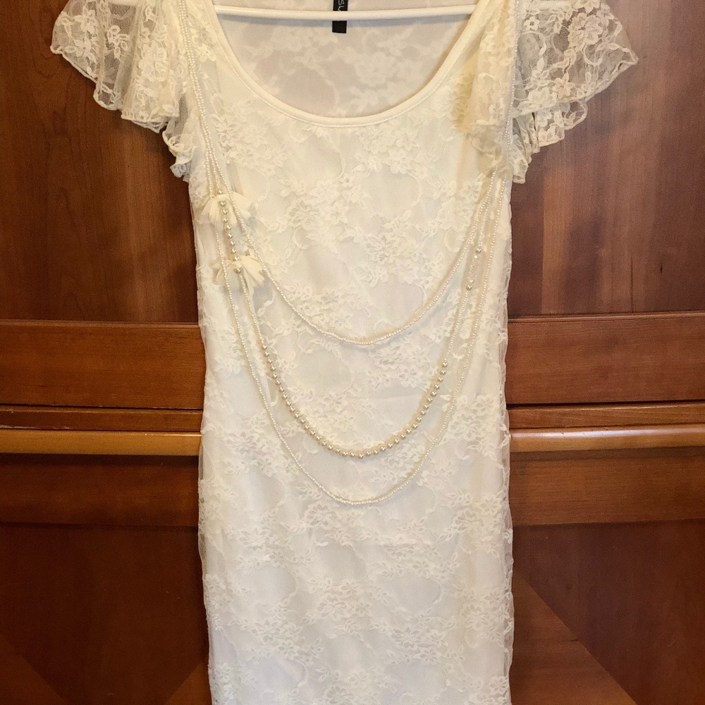 White Lace Dress
